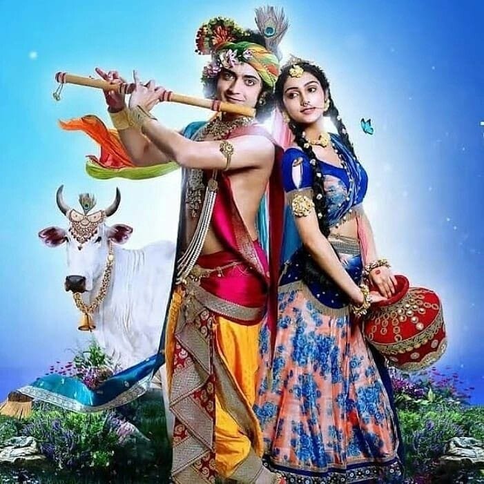 4k wallpaper whatsapp dp radha krishna serial images