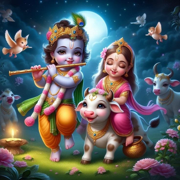 best radha krishna dp for whatsapp