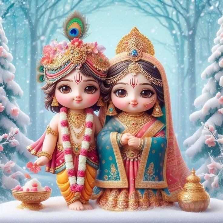 black radha krishna dp