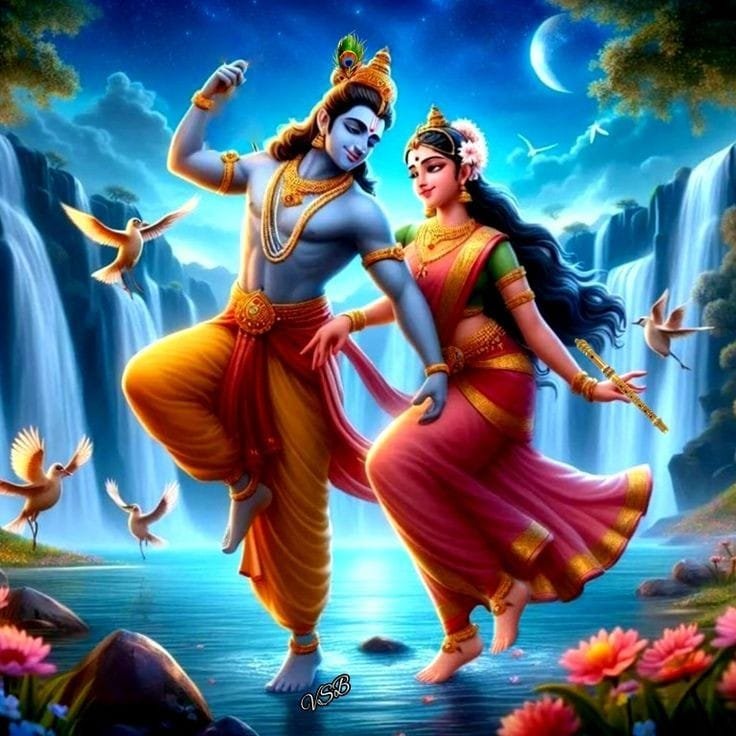 radha krishna dp cute pic