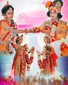 radha krishna serial swing images