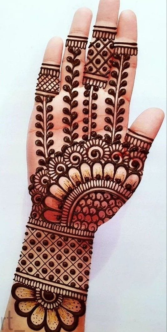 mehndi design easy and beautiful