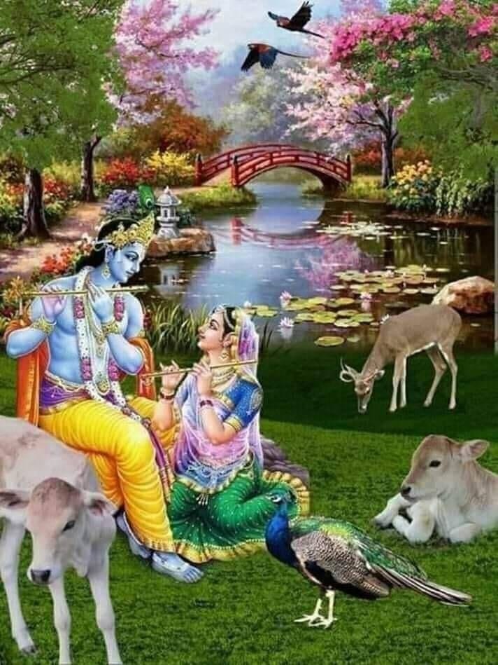 radha krishna images love