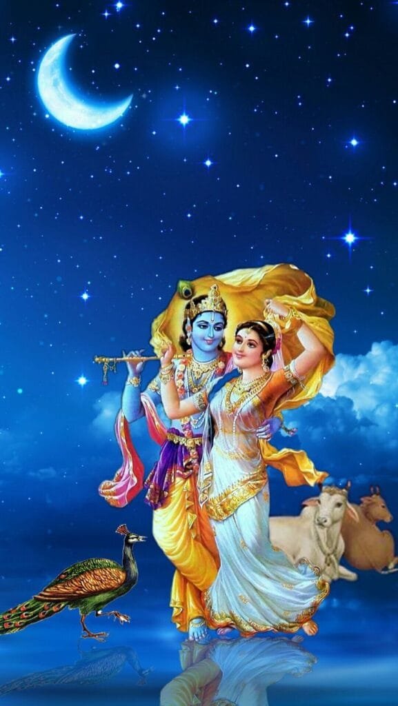 radha krishna images little