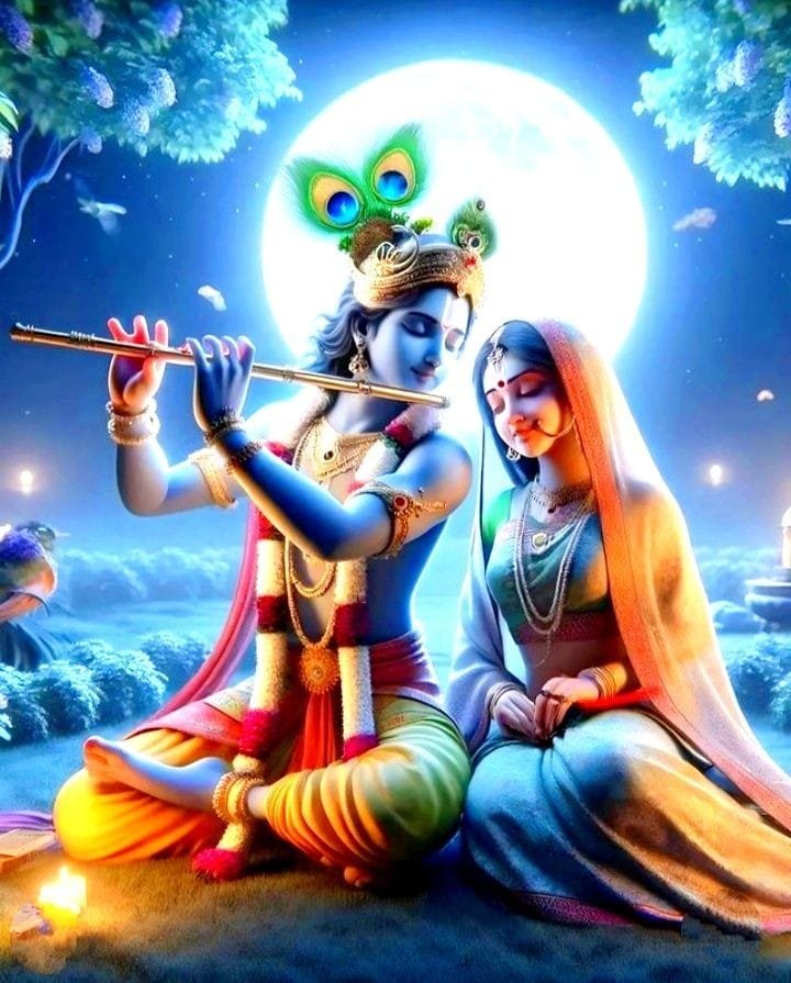 cute love radha krishna dp