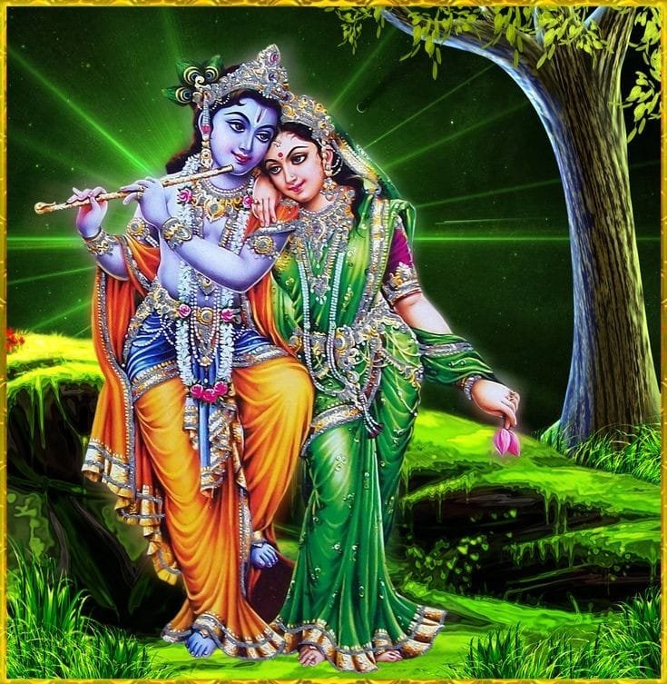 radha krishna ki photo wallpaper