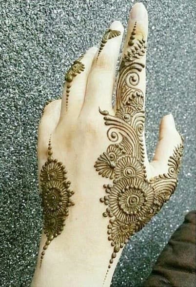 mehndi design arabic 