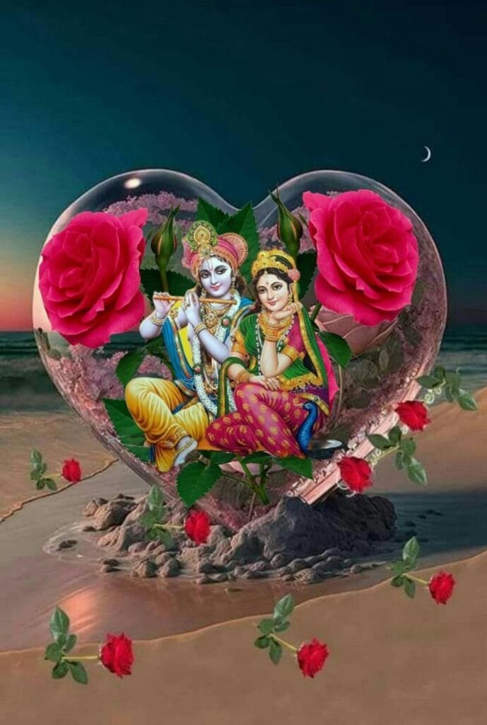 radha krishna image hd png