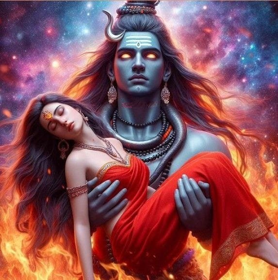 mahadev parvati pic ai