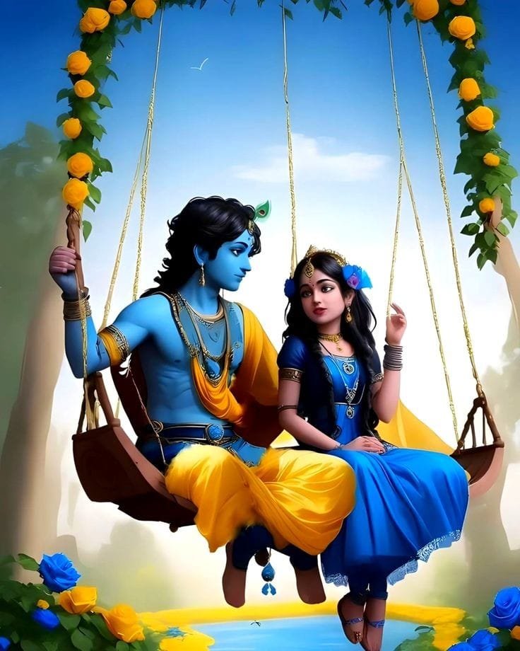 radha krishna dp hd images