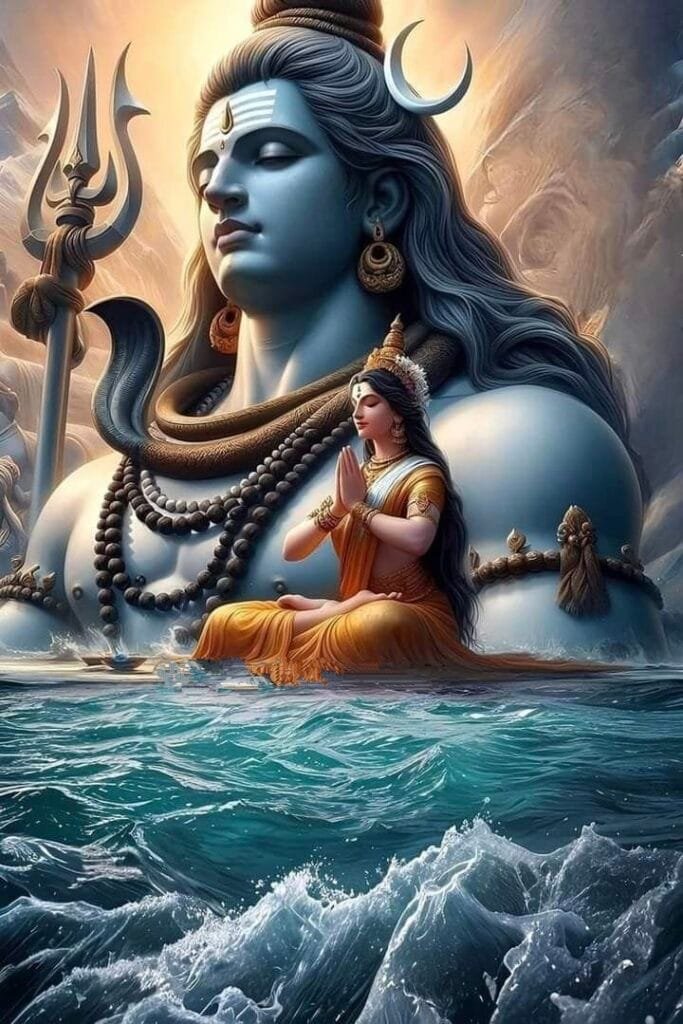 shiv parvati ardhangini pic hd