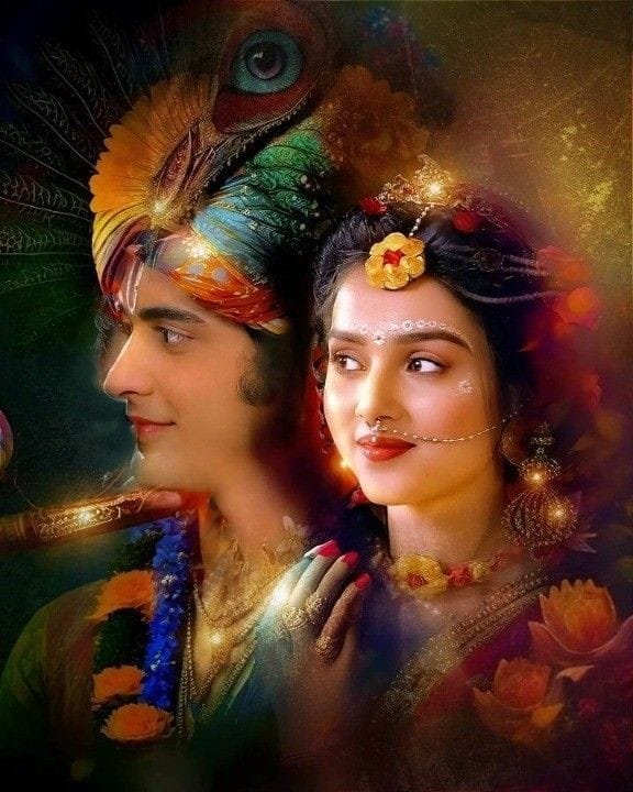 beautiful radha krishna serial images