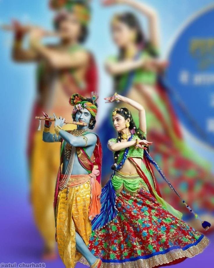 radha krishna serial sad images