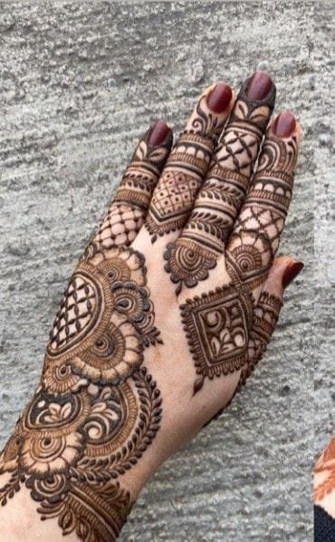 mehandi design simple and easy