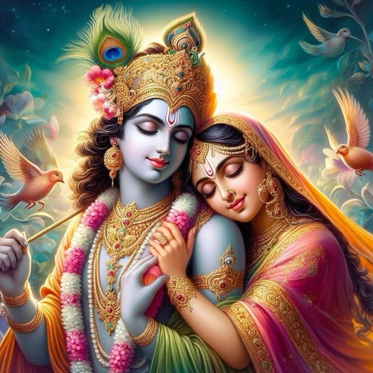 radha krishna dp beautiful