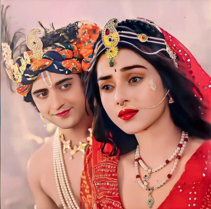 radha krishna serial images full screen