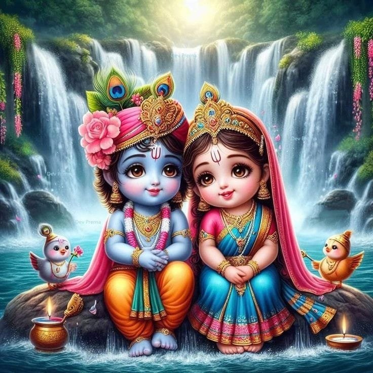 radha krishna dp baby