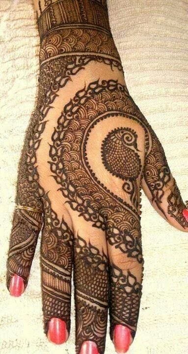 mehndi design arabic easy