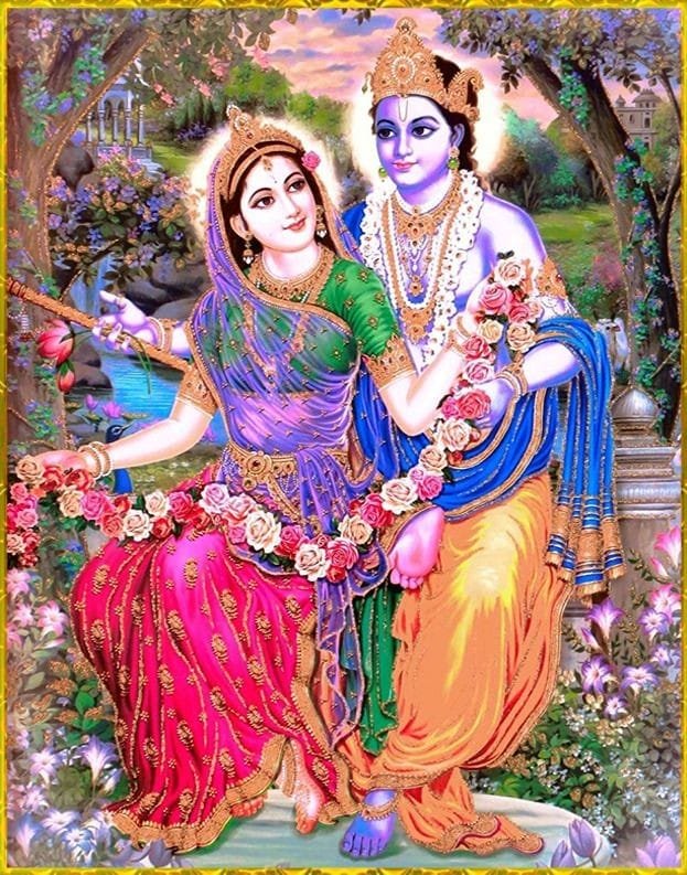 radha krishna cool image