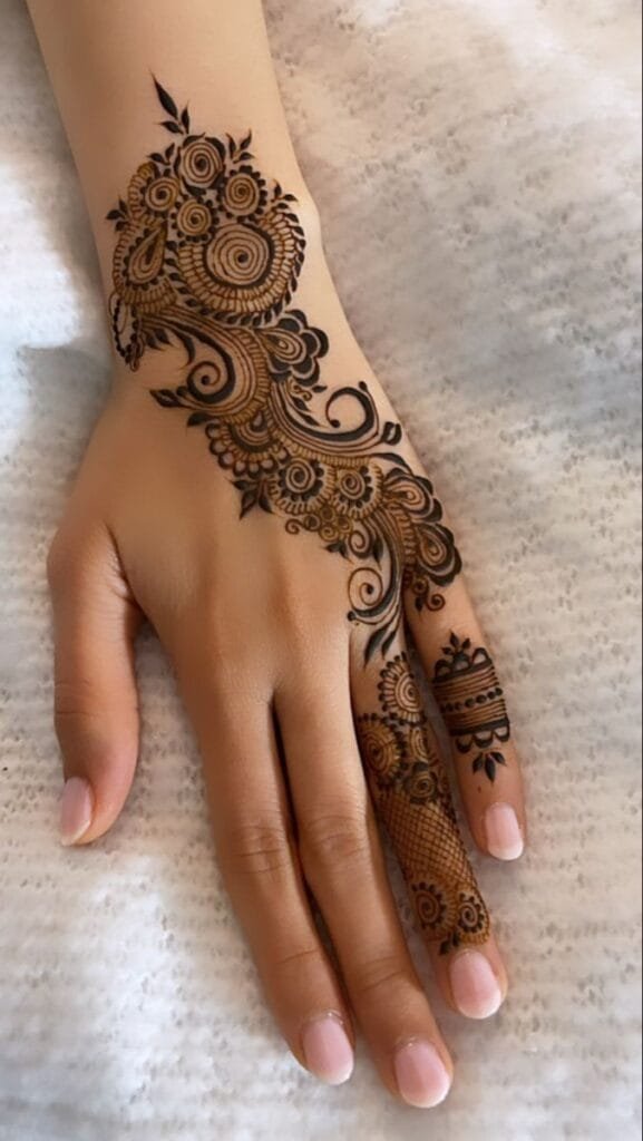 mehndi design easy and beautiful