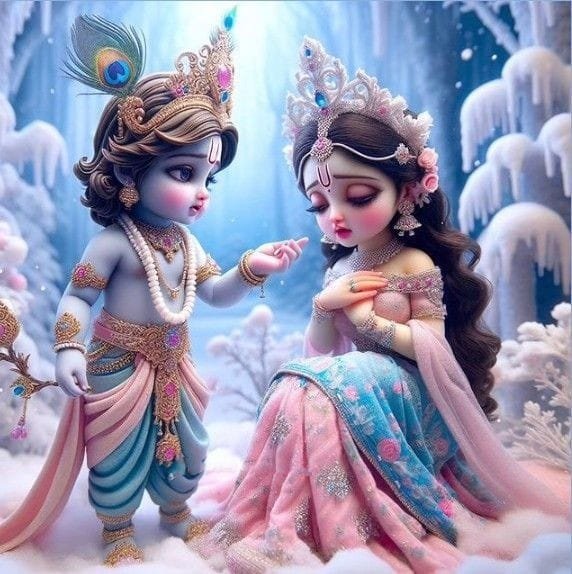 radha krishna dp ai