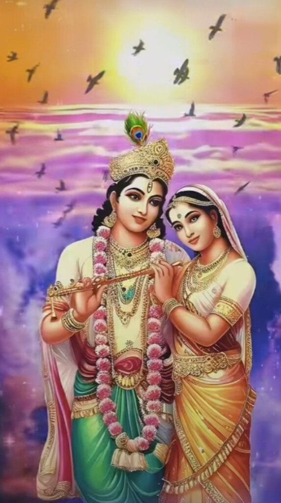 radha krishna images cute