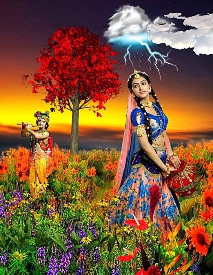 radha krishna serial images hd