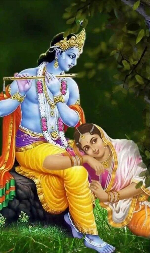 radha krishna ai images