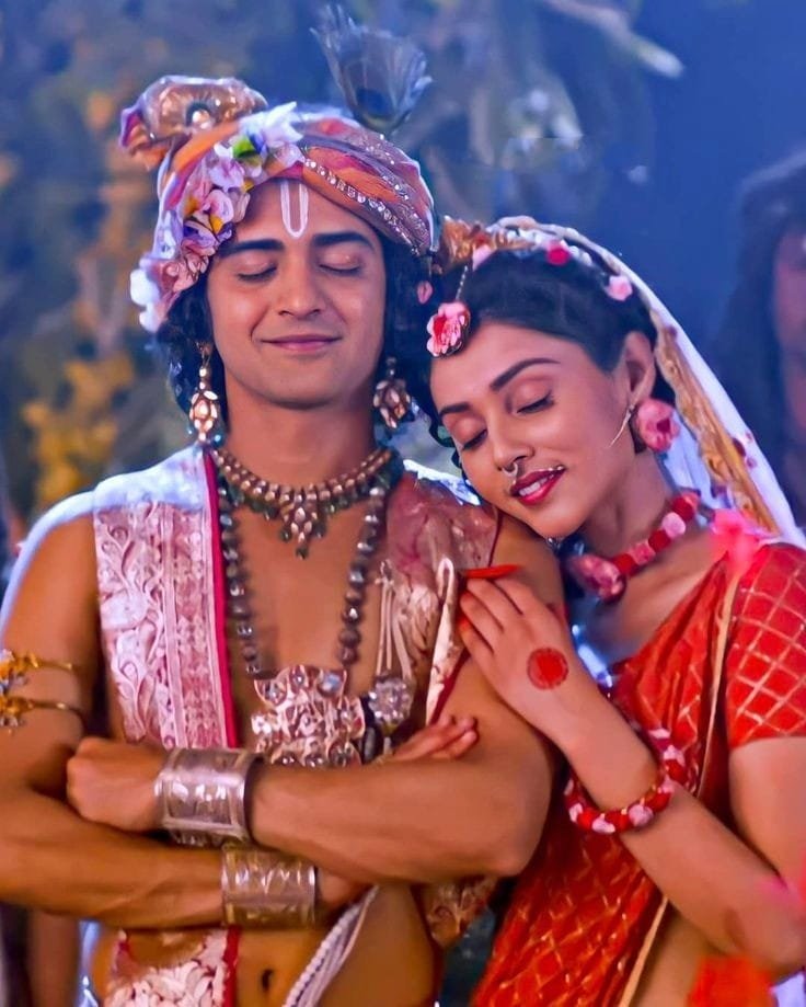 whatsapp dp radha krishna serial images