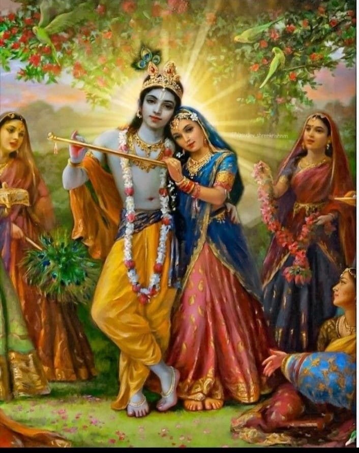 radha krishna ardhnarishwar image