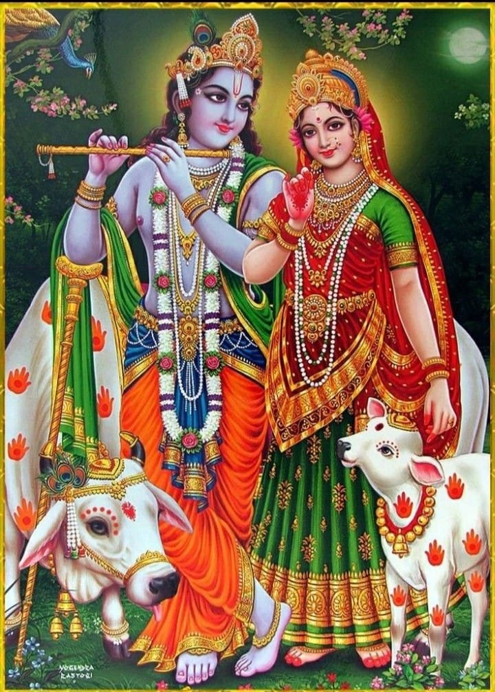 radha krishna image ai