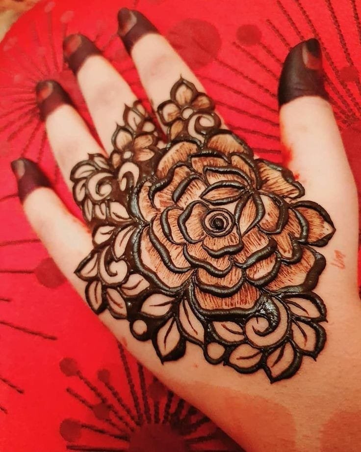 instagram mehandi design