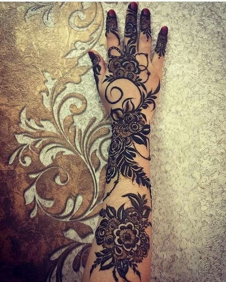 mehandi design for fingers