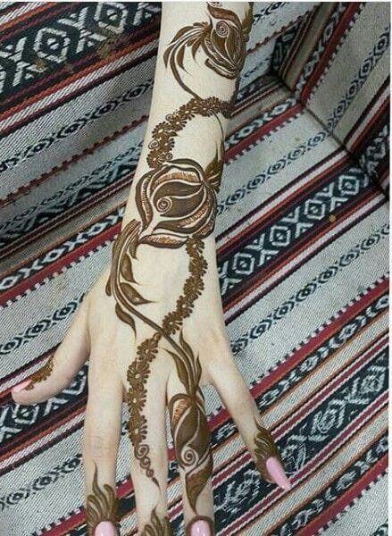 mehandi design dulhan