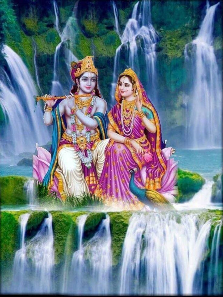 Radha krishna image