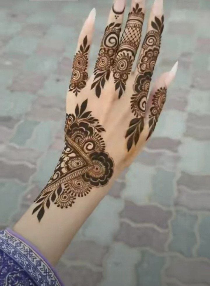 mehndi design full hand