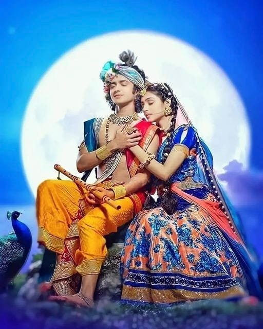 radha krishna images serial cast