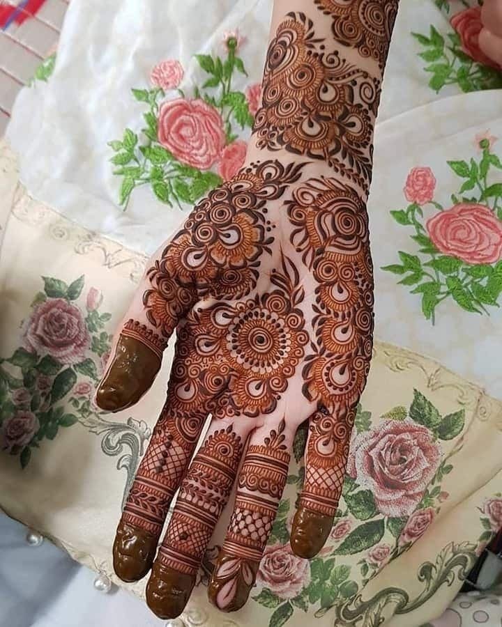 mehndi design bridal