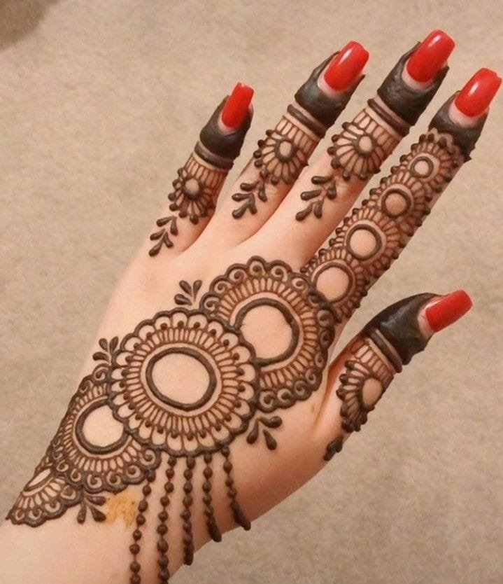 mehandi design 2024