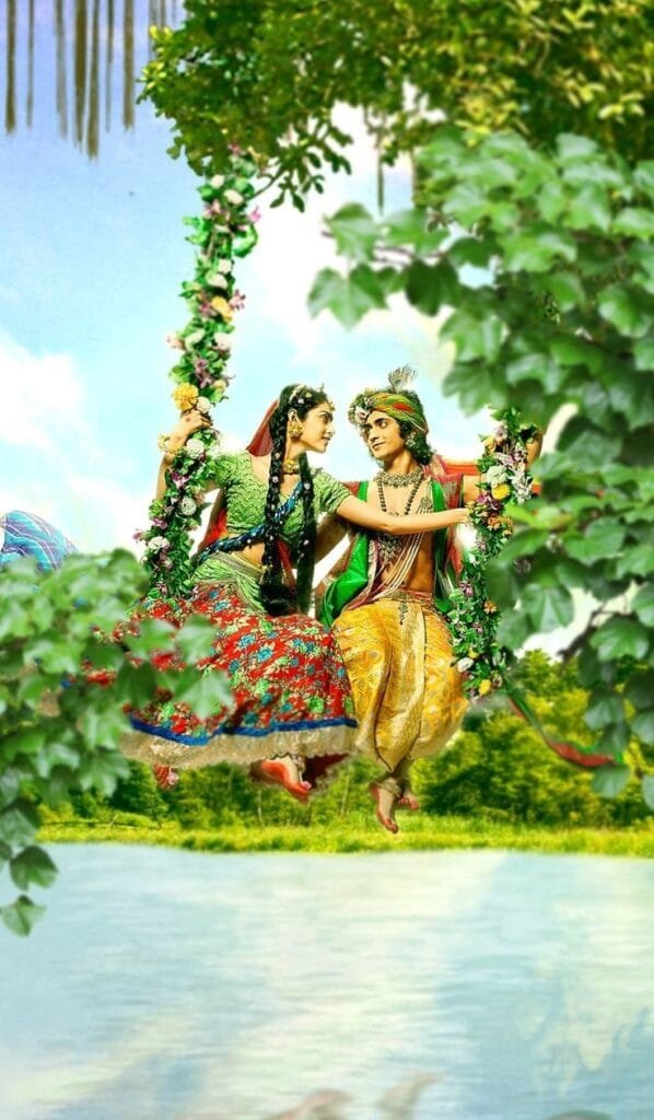 wallpaper radha krishna serial images