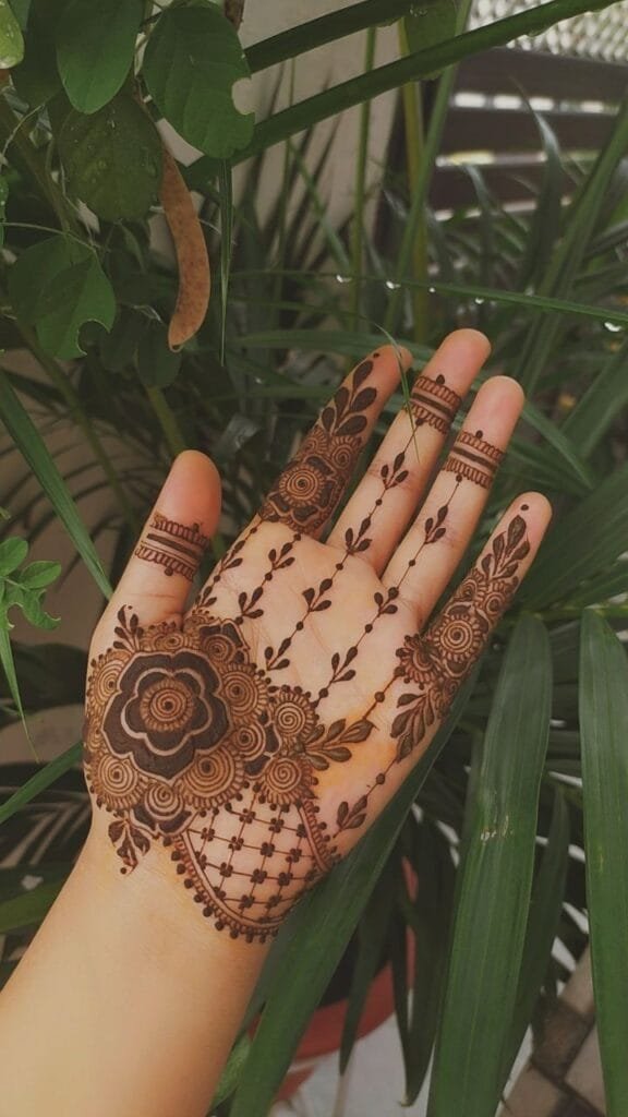 mehndi design beginners