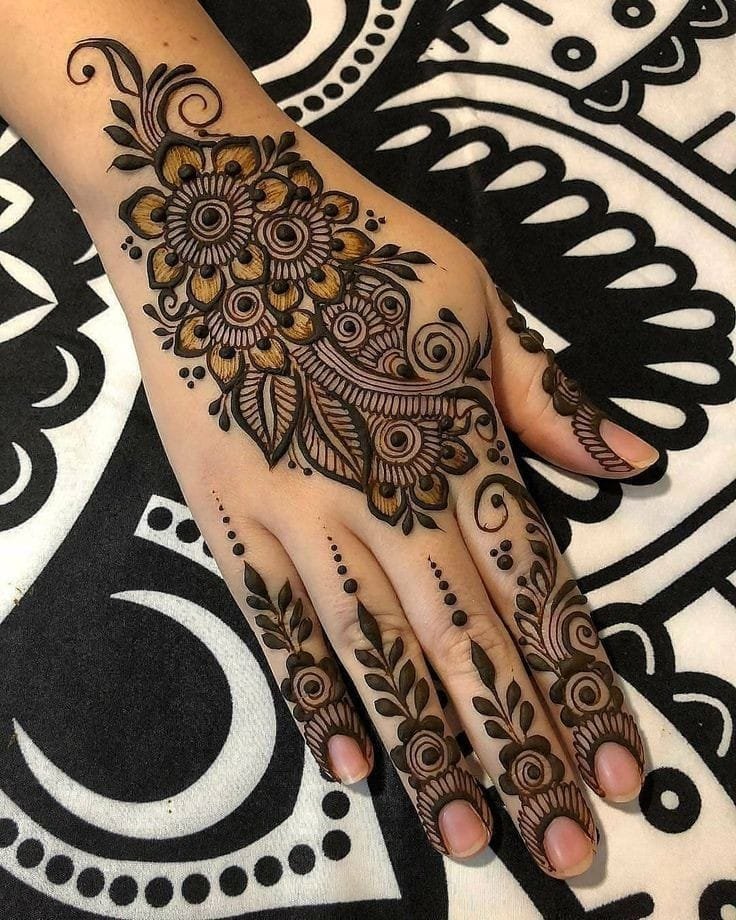 latest mehandi design