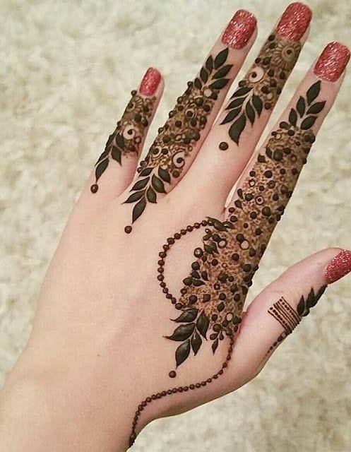 simple mehndi design