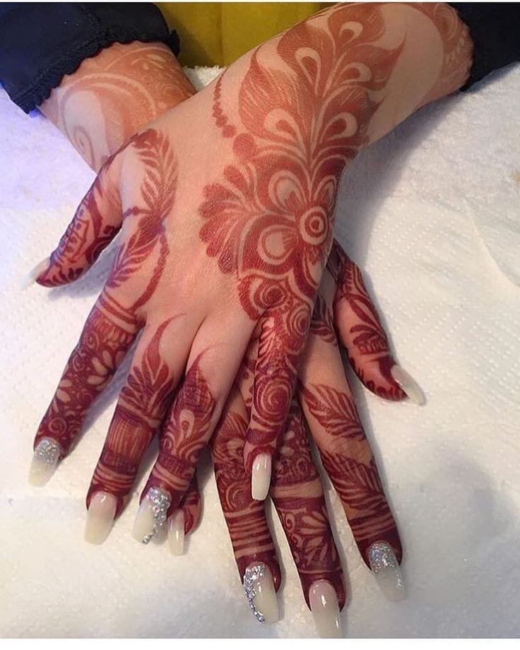 mehndi design full hand