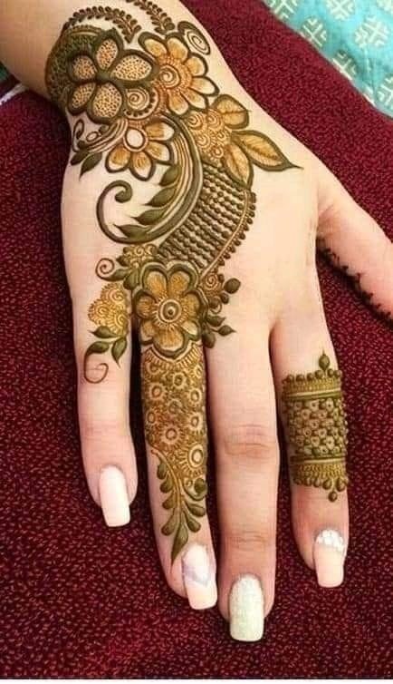 mehndi design assamese