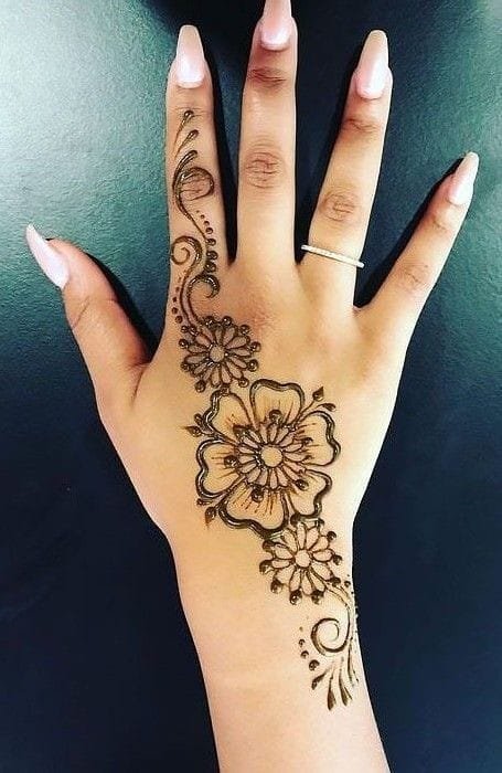 mehndi design beginners