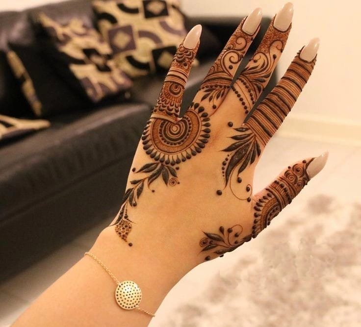 mehndi design easy and beautiful