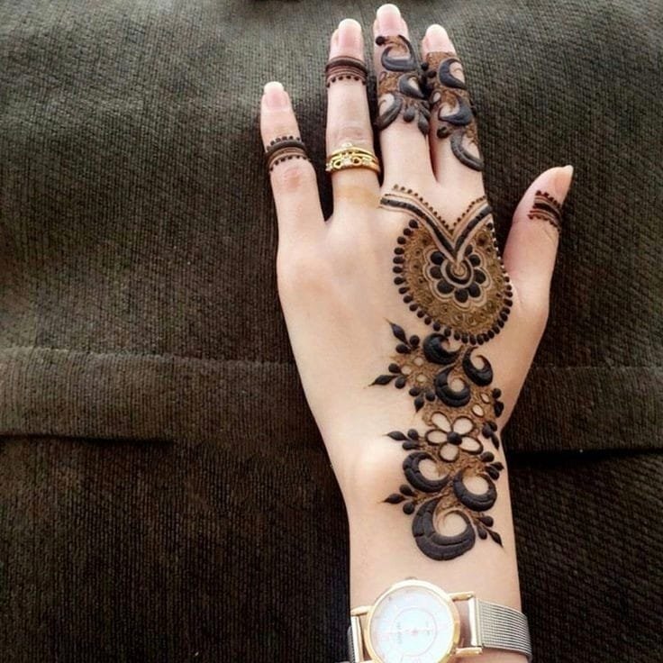 mehndi attire