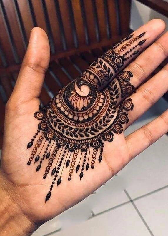 simple mehndi designs for hands