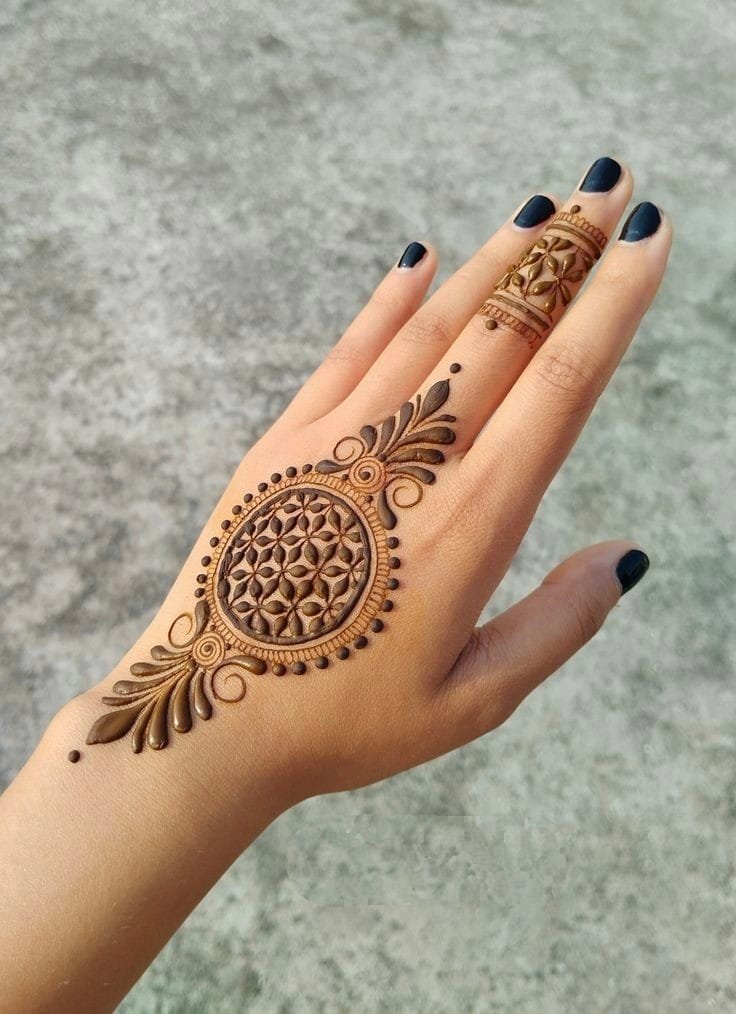 mehndi design easy and beautiful